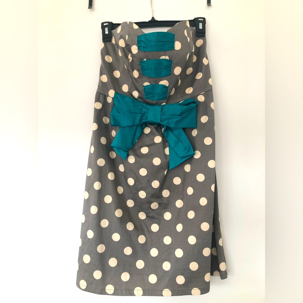 Judith March strapless dress. Size S.